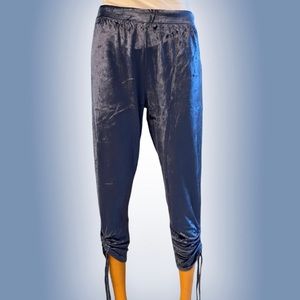 GAP Panne Velvet Harem Pants